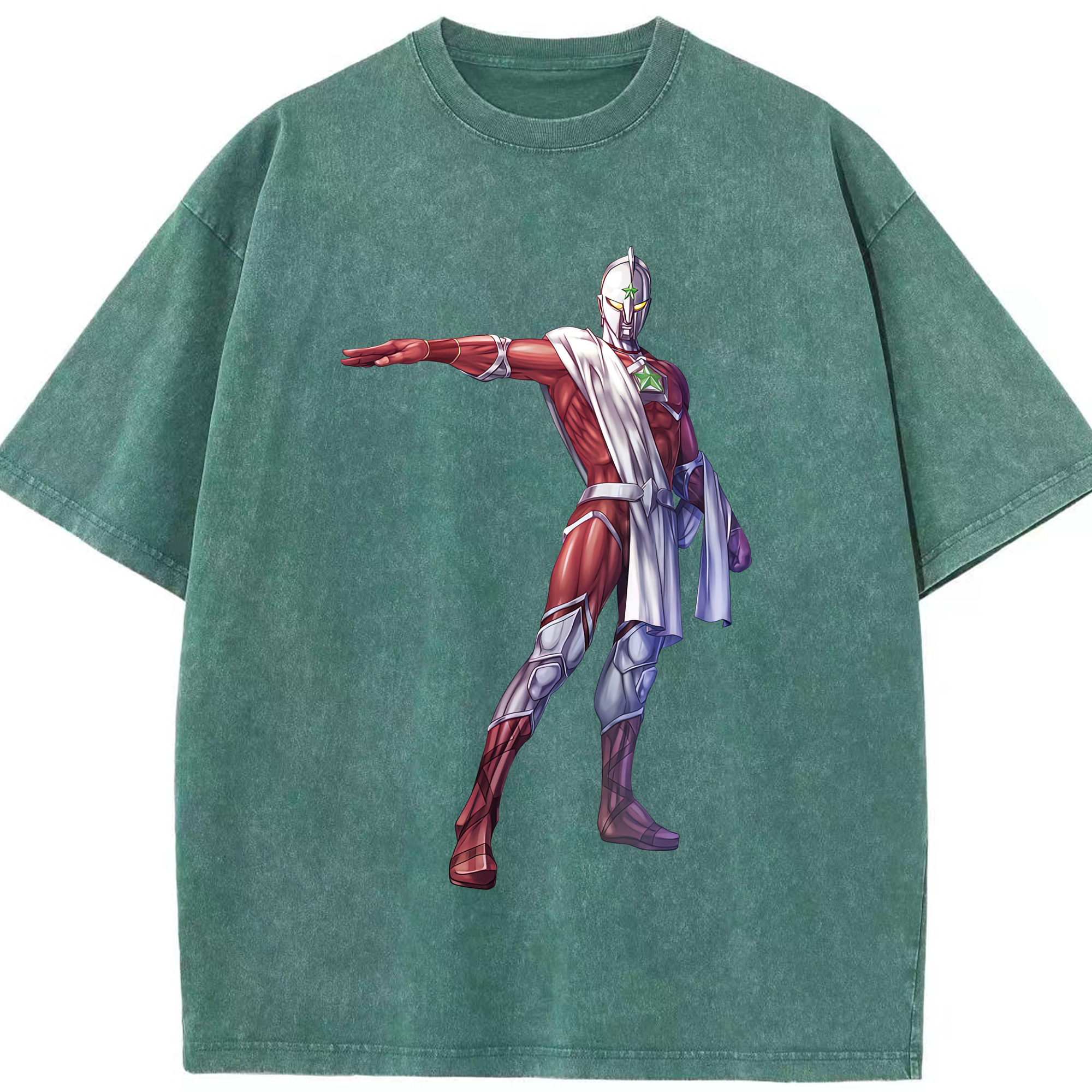（画像用） ウルトラマン Ultraman 綿100% ヴィンテージ風 半袖Tシャツ（フロントプリント）
